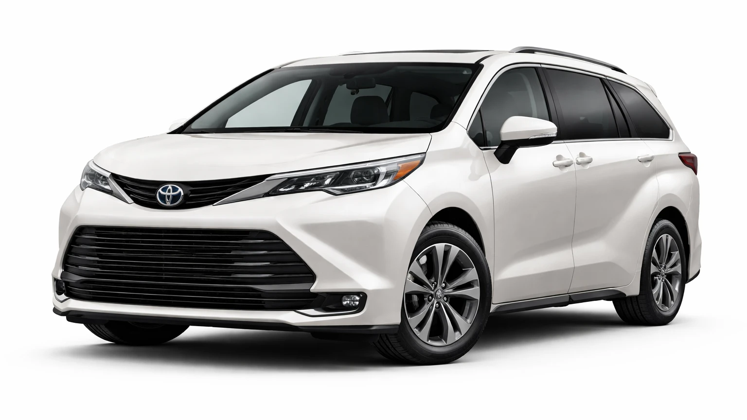 Toyota Sienna udlejning i Tirana til grupperejser, lufthavnstransfers og familieferier med ekstra bagage